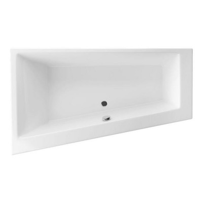 Акриловая ванна угловая левая белая 170x100x49см Excellent WAEX.SFL17WHS