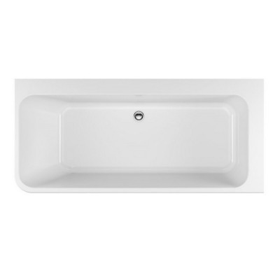 Акриловая ванна пристенная правая белая 160x73x58см Excellent WAEX.LIL2.160P.WHN