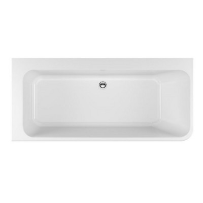 Акриловая ванна пристенная левая белая 160x73x58см Excellent WAEX.LIL2.160L.WHN