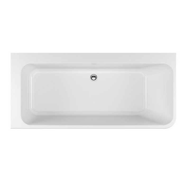 Акриловая ванна пристенная левая белая 160x73x58см Excellent WAEX.LIL2.160L.WHN