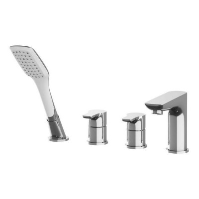 Смеситель на борт ванны хром Excellent AREX.9033CR