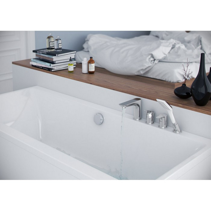 Смеситель на борт ванны хром Excellent AREX.9033CR