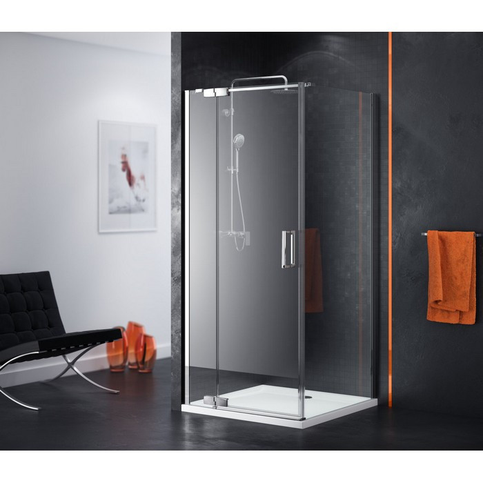 Душевой поддон акриловый белый 80x80см Excellent BREX.FOR08WHN