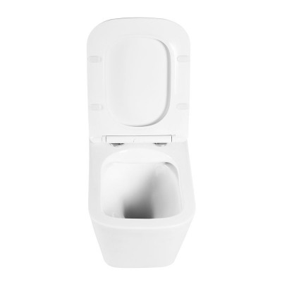 Унитаз подвесной BelBagno DUE BB3103CHR безободковый
