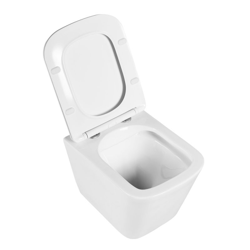 Унитаз подвесной BelBagno DUE BB3103CHR безободковый