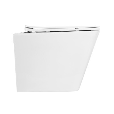 Крышка-сиденье BelBagno Due BB3103/3106SC, дюропласт, soft close, металлические петли