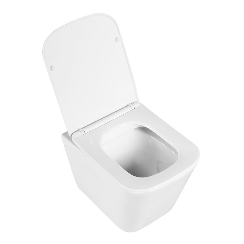 Крышка-сиденье BelBagno Due BB3103/3106SC, дюропласт, soft close, металлические петли