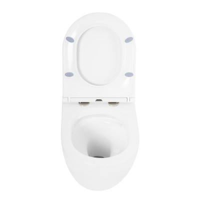 Чаша подвесного унитаза Cezares Stylus-TOR CZR-6601-TH-TOR безободковый