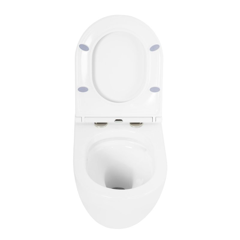 Чаша подвесного унитаза Cezares Stylus-TOR CZR-6601-TH-TOR безободковый