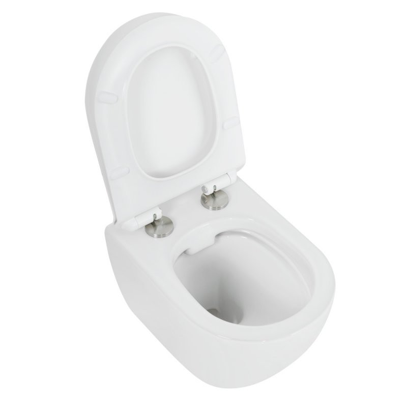 Чаша подвесного унитаза CEZARES STYLUS CZR-513-TH-R безободковый