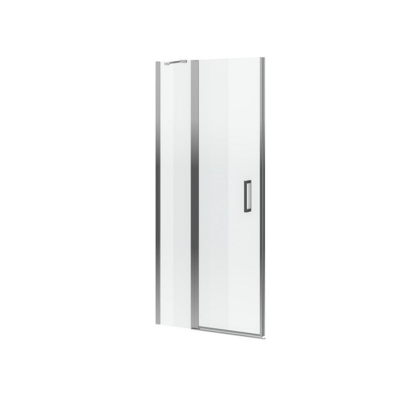 Душевая дверь со стенкой хром 80x195см Excellent Mazo KAEX.3025.1S.8000.LP + KAEX.3025.1D.0538.LP