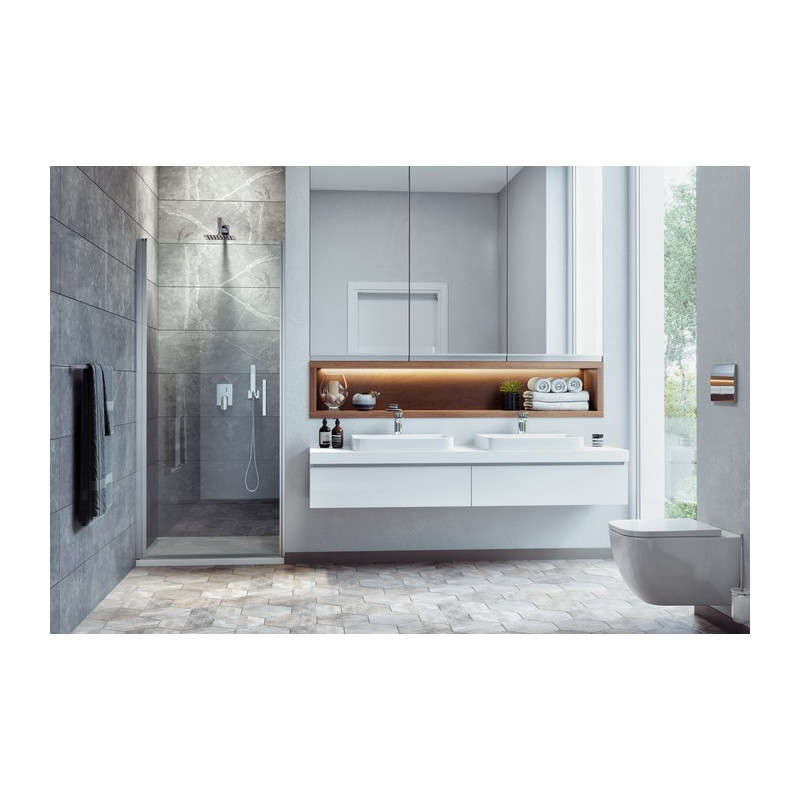Душевая дверь хром 90x195см Excellent KAEX.3005.1010.9000.LP