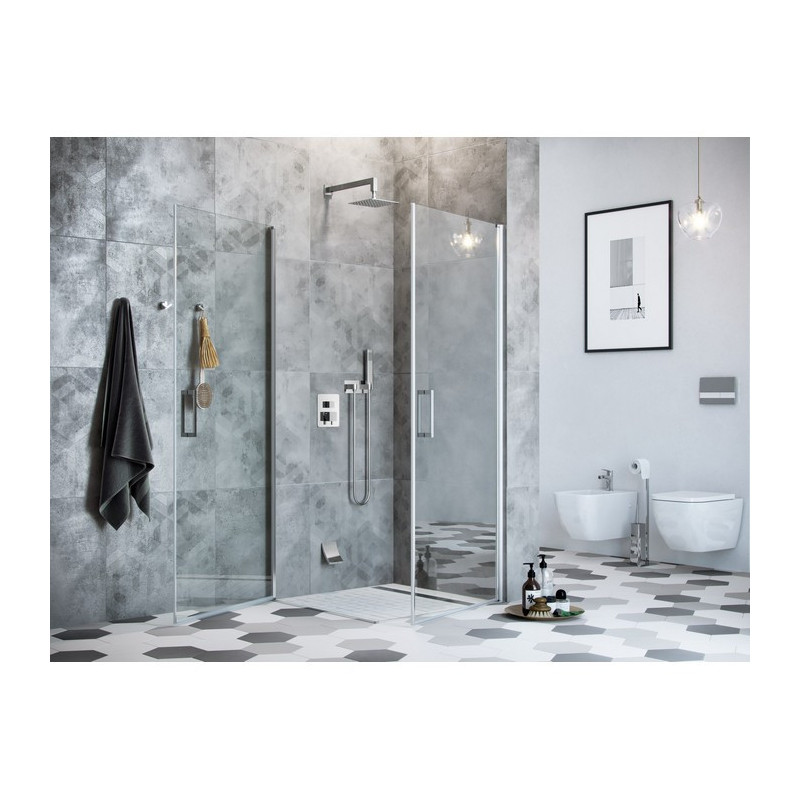 Душевой уголок без поддона хром 90х90x195см Excellent Mazo KAEX.3022.1010.9090.LP
