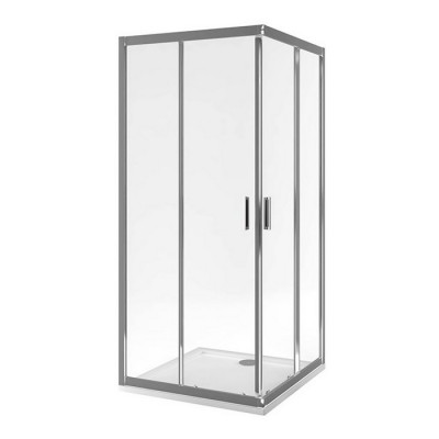 Душевой уголок без поддона хром 80х80x190см Excellent KAAC.1802.800/N