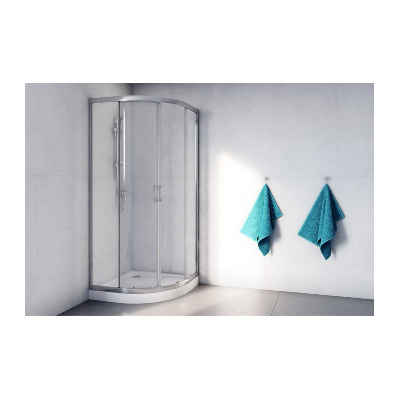 Душевой уголок без поддона хром 90х90x190см Excellent KAAC.1801.900/N