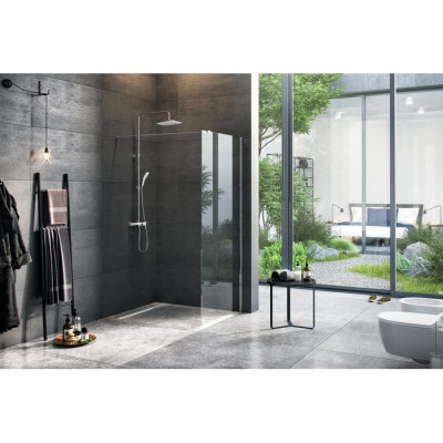 Душевая перегородка хром 120x200см Excellent KAAC.1506.1200.LP