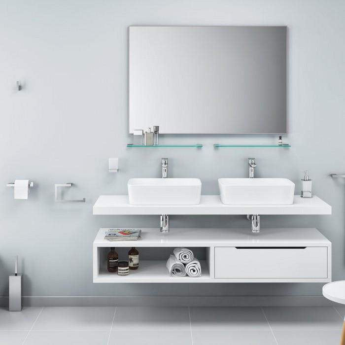 Держатель туалетной бумаги хром Excellent Riko DOEX.1608CR