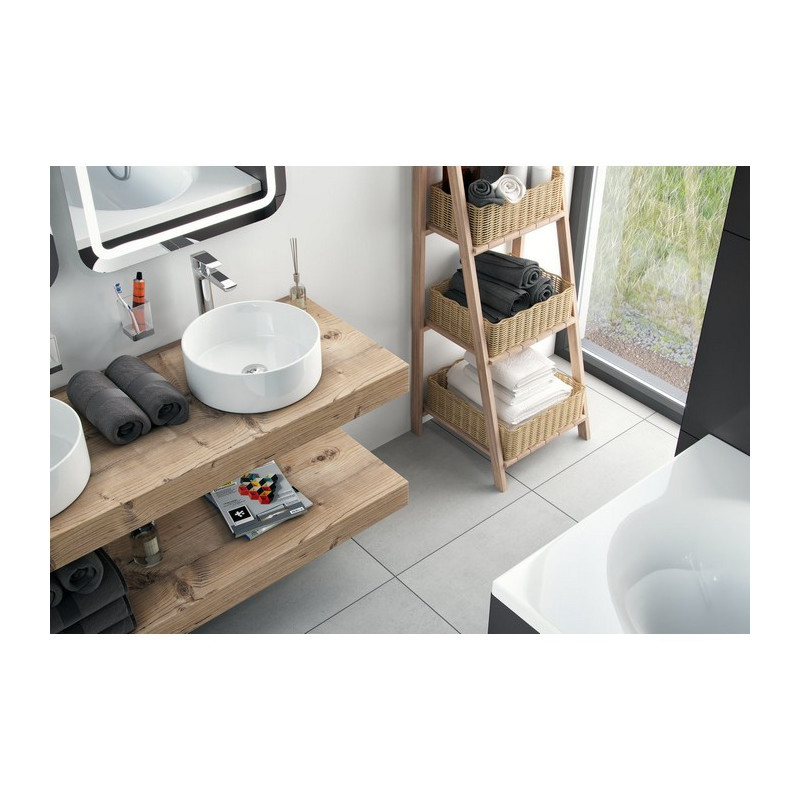 Накладная раковина белая 37х37х12см Excellent CEAC.2501.WH