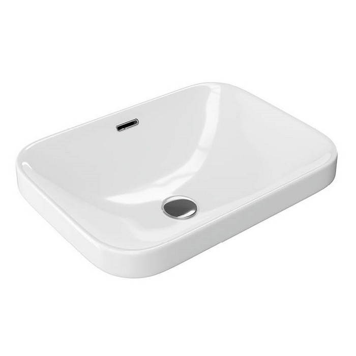 Накладная раковина белая 57х39х18см Excellent CEAC.3718.570.WH
