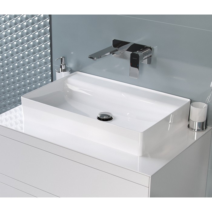Накладная раковина белая 60х40х11см Excellent CEEX.4902.600.WH