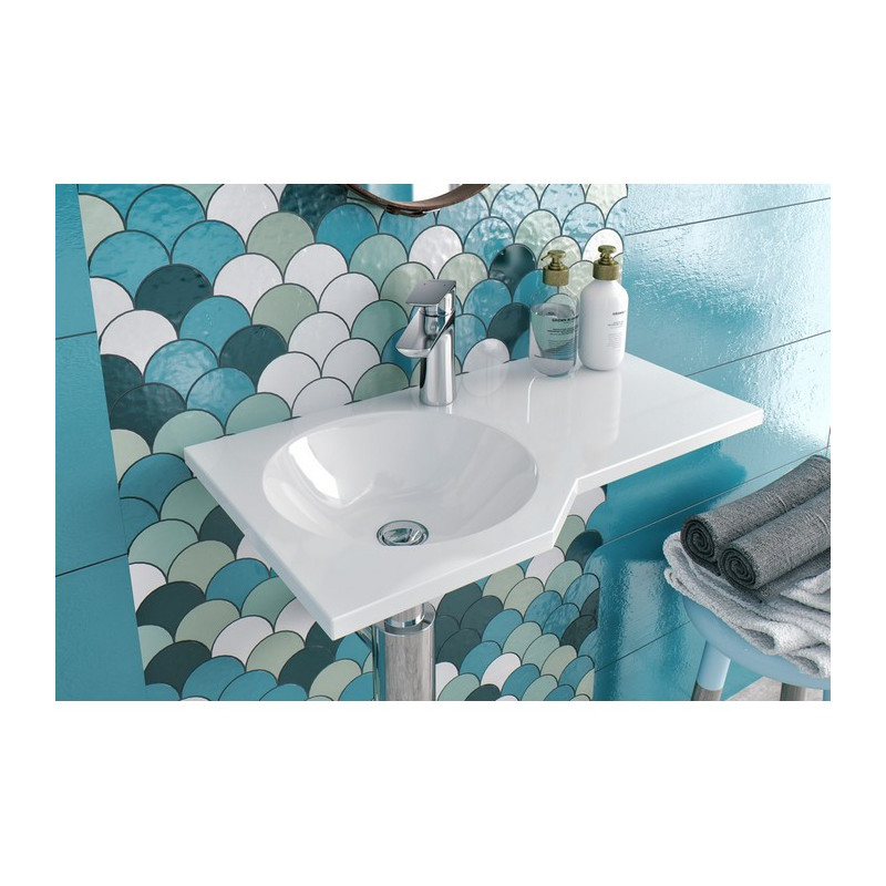 Подвесная раковина белая 50х34.5х10см Excellent CEEX.2301.600.WH