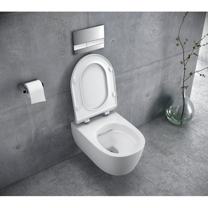 Подвесной унитаз белый 36.5х55х33см Excelent CEEX.1404.545.WH