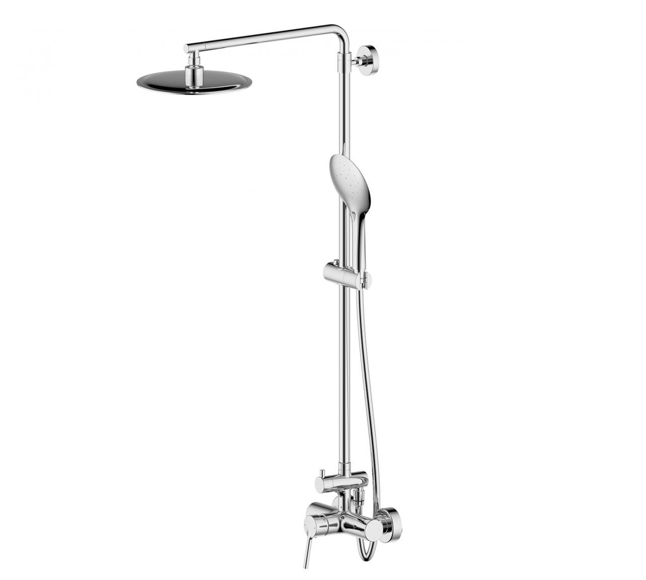 Душевая система хром Bravat F9172217CP-A-RUS