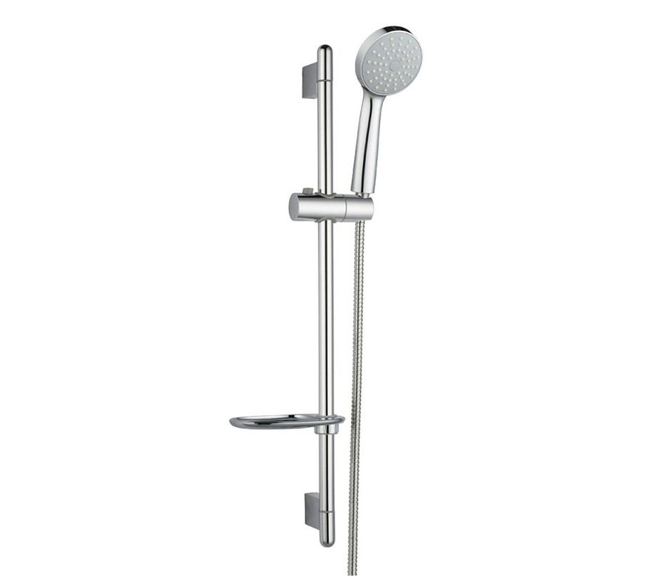 Душевая штанга хром Bravat D152CP-3-RUS