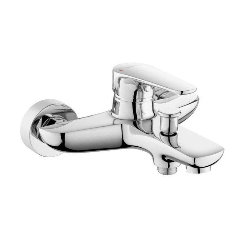 Смеситель для ванны хром Bravat F6351385CP-01-RUS