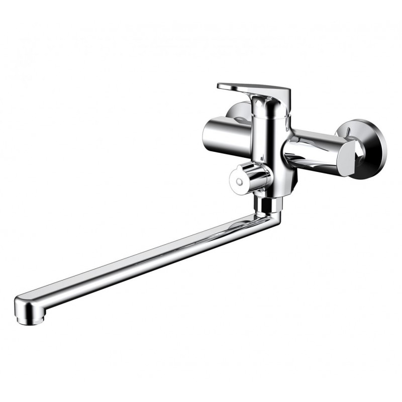 Смеситель для ванны хром Bravat F6191238CP-01L-RUS