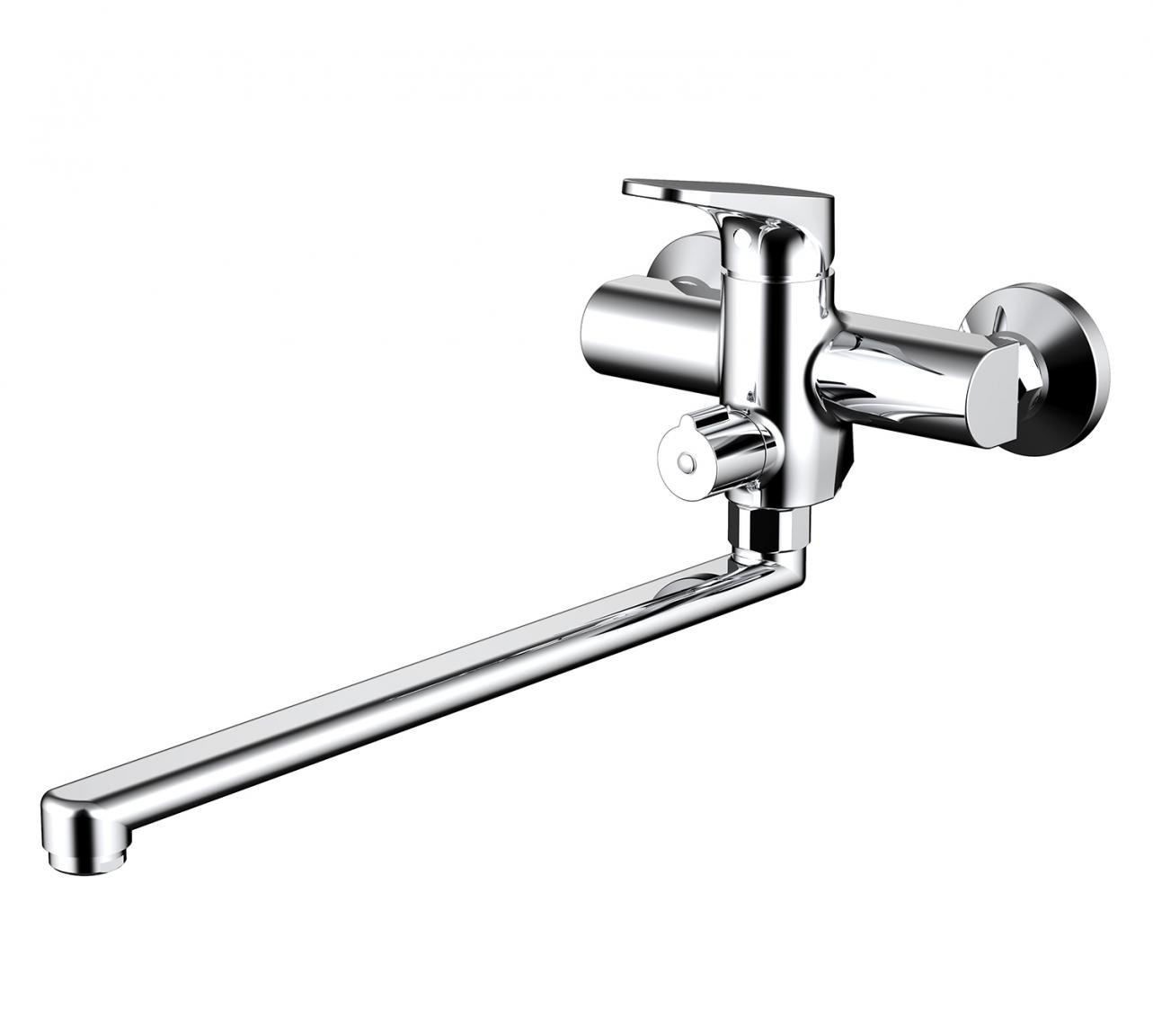 Смеситель для ванны хром Bravat F6191238CP-01L-RUS