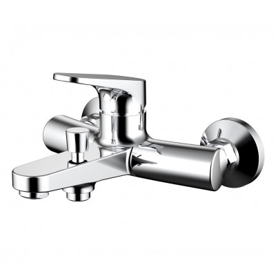 Смеситель для ванны хром Bravat F6191238CP-01-RUS