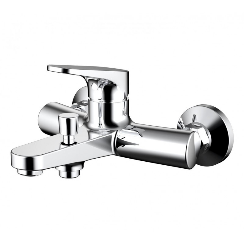 Смеситель для ванны хром Bravat F6191238CP-01-RUS