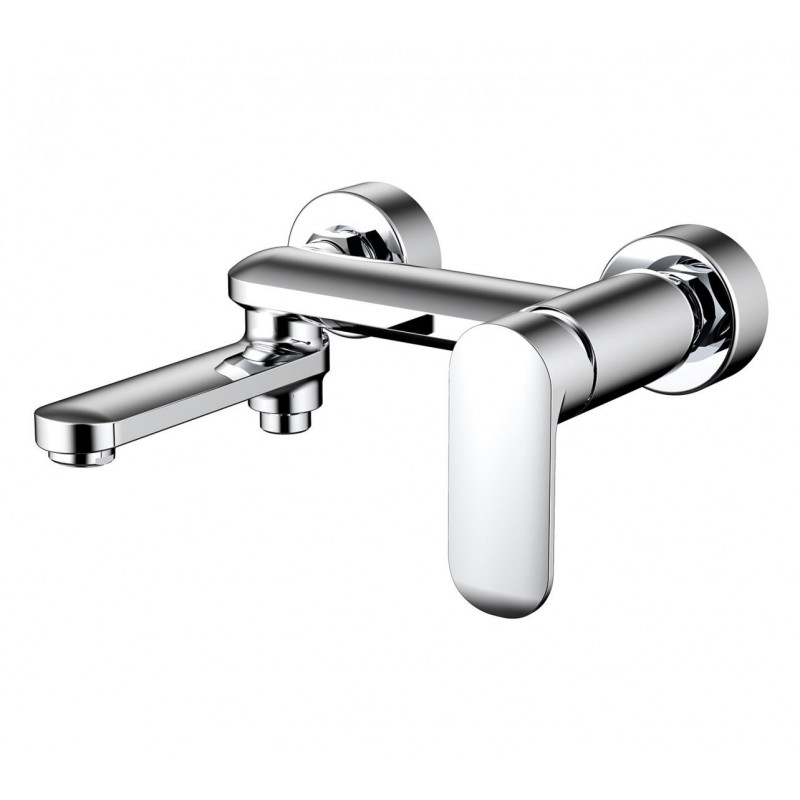 Смеситель для ванны хром Bravat F6125183CP-01-RUS