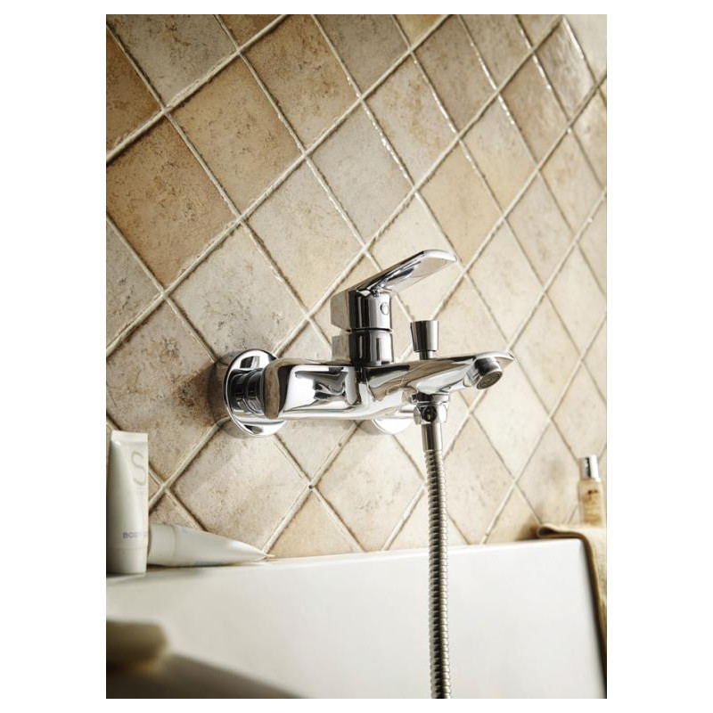 Смеситель для ванны хром Bravat F6121179CP-01