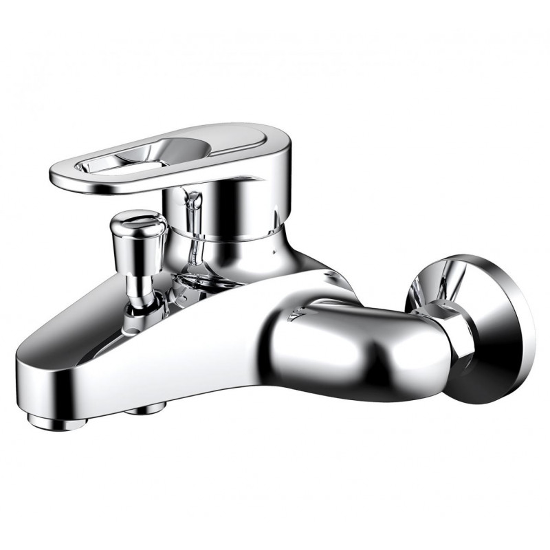Смеситель для ванны хром Bravat F6124182CP-01-RUS