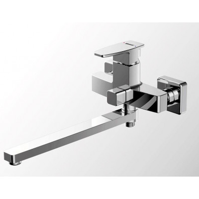 Смеситель для ванны хром Bravat F672106C-L
