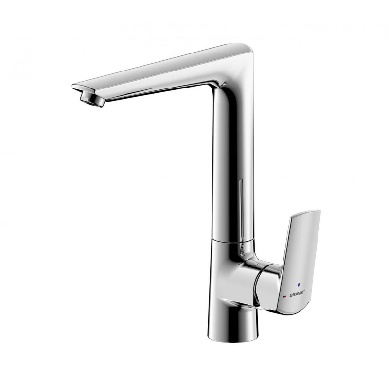 Смеситель для кухни хром Bravat F7121179CP-2-RUS