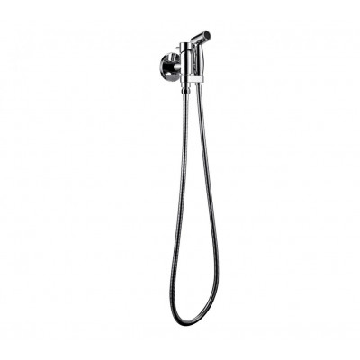 Смеситель с гигиеническим душем хром Bravat D9137CP-RUS