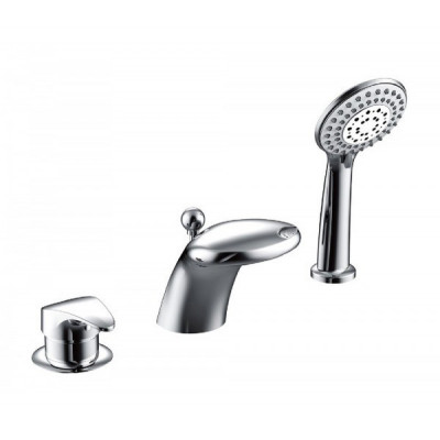 Смеситель на борт ванны хром Bravat F5140197CP-1-RUS