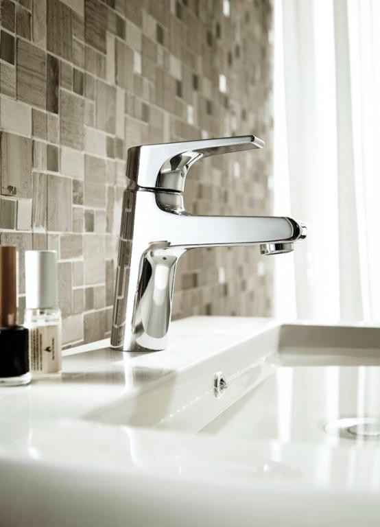 Смеситель для раковины хром Bravat F1119177CP