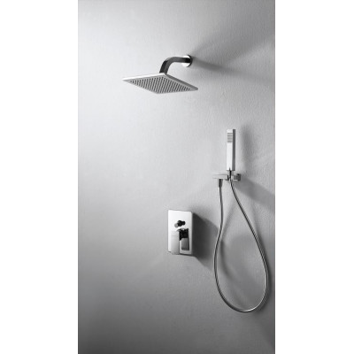 Душевая система встраиваемая хром Bravat F856101C-A-ENG