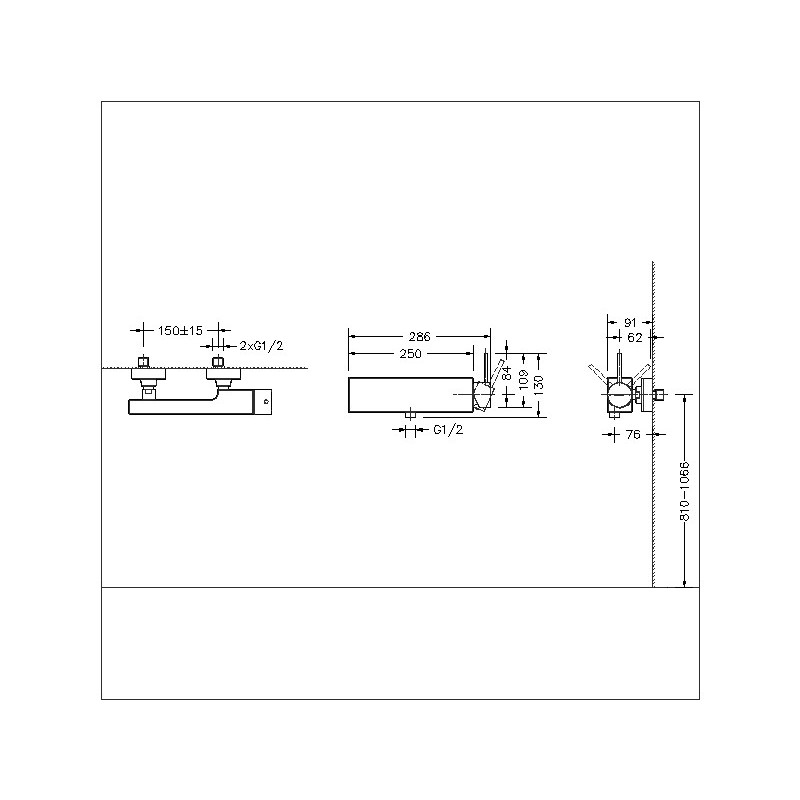 Смеситель для душа хром Bravat F96061C-01-ENG