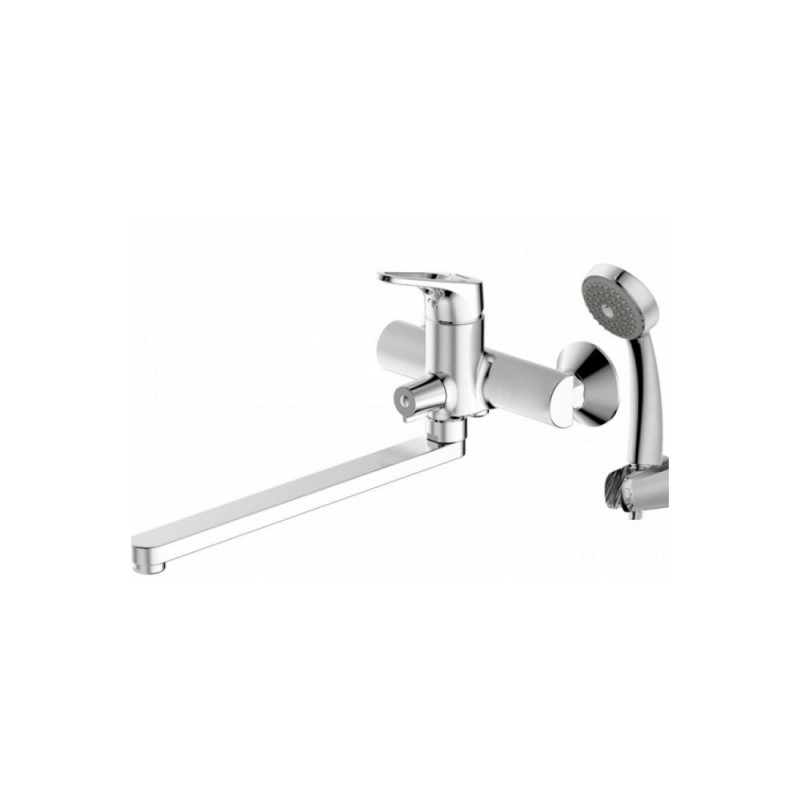 Смеситель для ванны с ручным душем хром Bravat F648162C-LB-RUS
