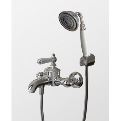 Смеситель для ванны с ручным душем хром Bravat F675109C-B