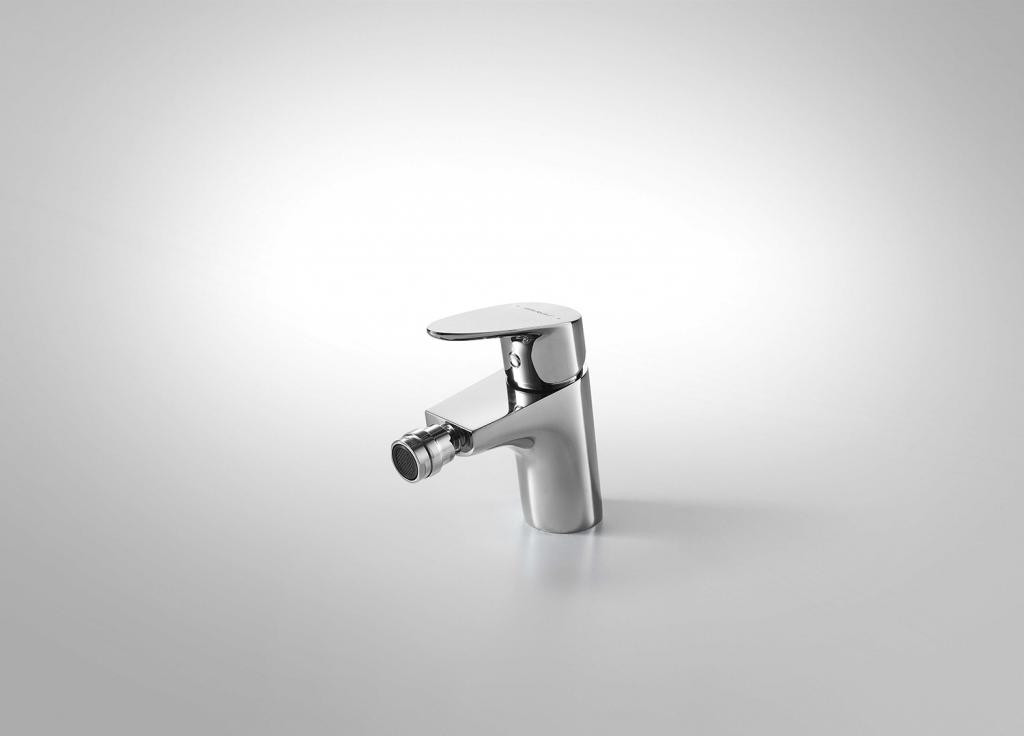 Смеситель для биде хром Bravat F34898C