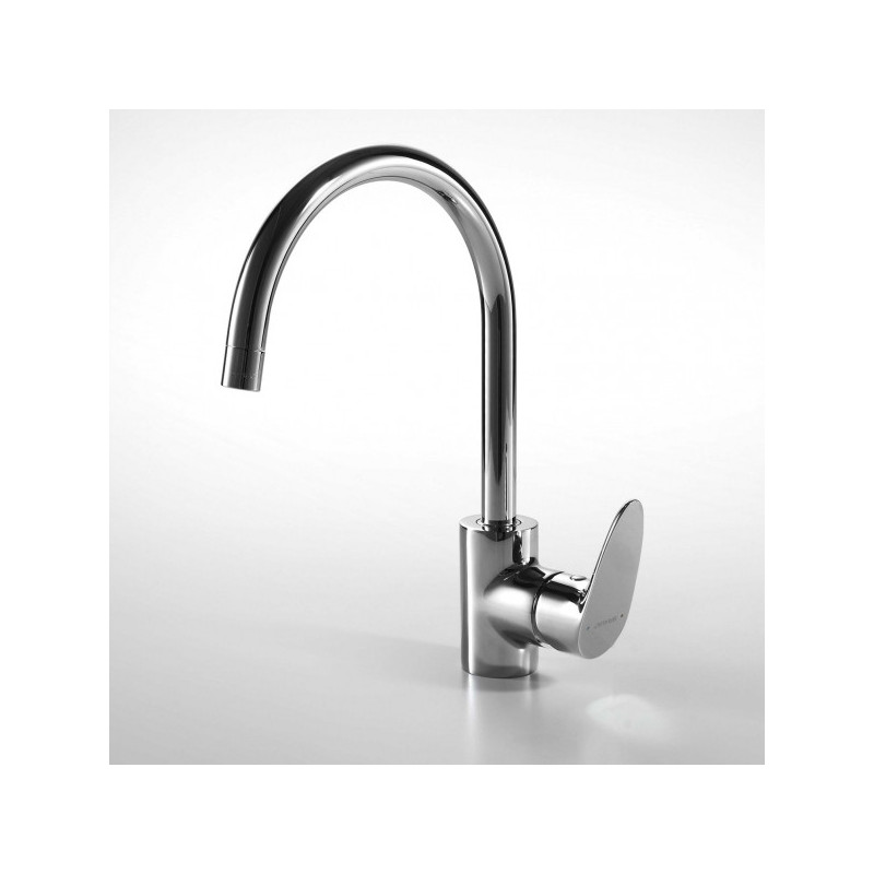 Смеситель для кухни хром Bravat F74898C-1A