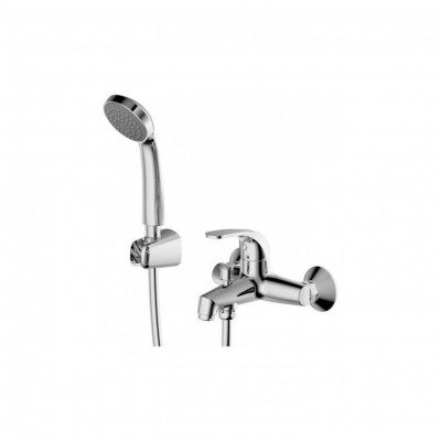 Смеситель для ванны с ручным душем хром Bravat F6135188CP-B-RUS