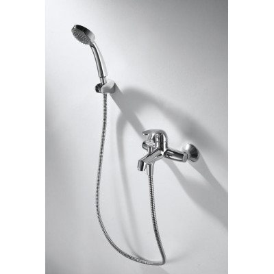 Смеситель для ванны с ручным душем хром Bravat F6135188CP-B-RUS