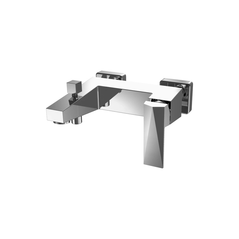 Смеситель для ванны хром Bravat F676110C-01
